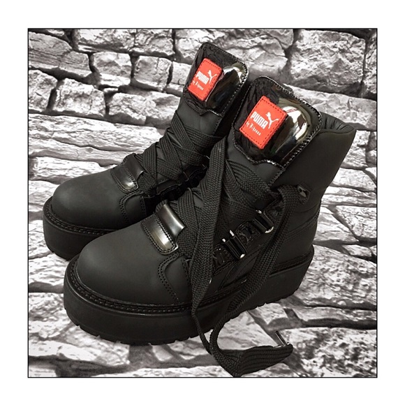 puma fenty eyelet sneaker boot